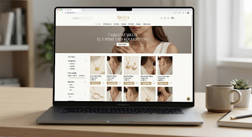 Web tasarım ve dijital ürün örneği